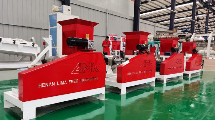 Tilapia fish feed extruders factory in Saudi Arabia